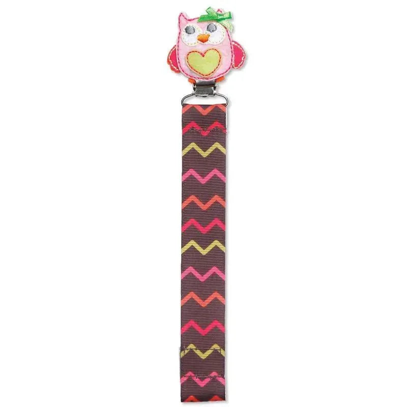 Baby Dumpling Pacifier Clips Owl Image 1