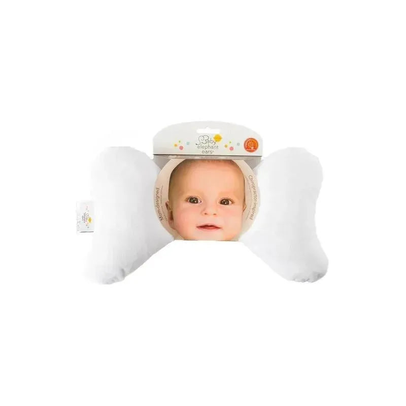 Baby Elephant Ears White Minky Ears Pillow Image 3
