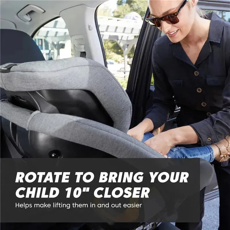 Baby Jogger - City Turn Rotating Convertible Car Seat, Onyx Black Image 5