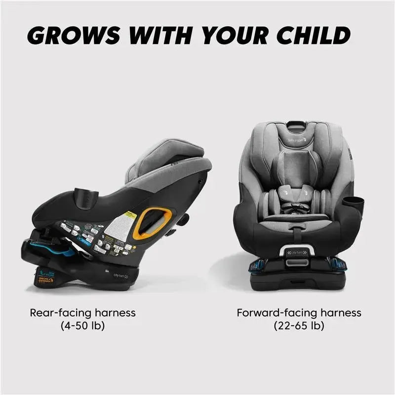 Baby Jogger - City Turn Rotating Convertible Car Seat, Onyx Black Image 2