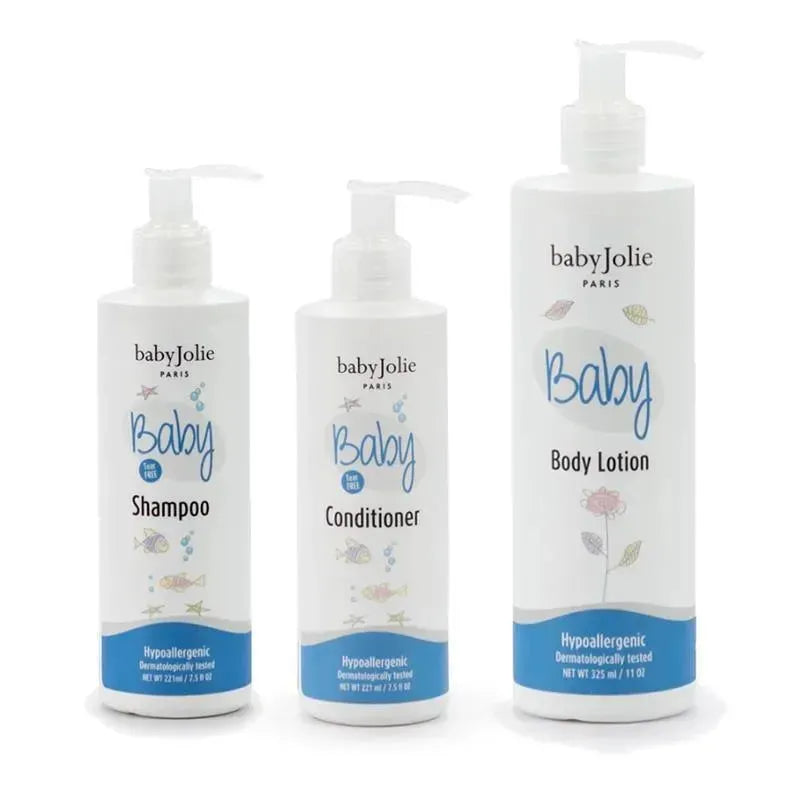 Baby Jolie - 3Pk Baby Bath Bundle (Shampoo, Conditioner & Lotion) Image 1