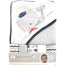 Baby King 6 Pc Hooded Towel & Washcloths Whale Image 1