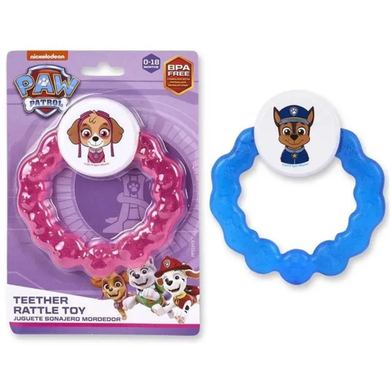 Baby King Paw Patrol Teether/Rattle Assorted Image 1