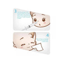 Baby Silicone Solid Needle Tube Care Nasal Aspirator 2Pcs 10ML Image 7