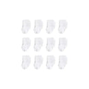 Baby Vision - 12Pk Baby Unisex Terry Socks, White, 6/12M Image 1