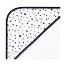 Baby Vision - 3Pk Hudson Baby Cotton Rich Hooded Towels, Solar System Image 2
