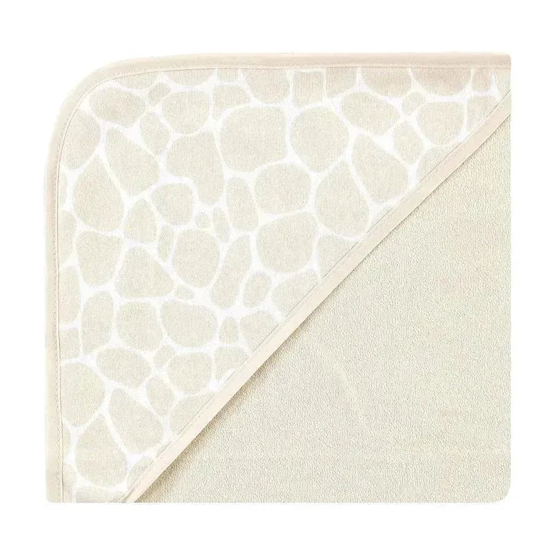 Baby Vision - 3Pk Hudson Baby Cotton Rich Hooded Towels, Vintage Safari Image 3