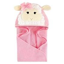 Baby Vision Animal Hooded Towel, Little Lamb Image 1