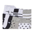 Baby Vision - 12Pk Baby Girl Gray & Black Cotton Socks Image 2