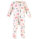 Baby Vision - Hudson Baby Girl 2Pk Cotton Snap Sleep & Play, Girl Forest Image 3