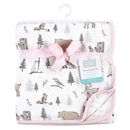 Baby Vision - Hudson Baby Muslin Tranquility Quilt Blanket, Winter Forest Image 2