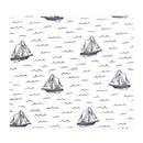 Baby Vision Luvable Friends 4Pk Flannel Receiving Blanket 30X30, Sailboat Image 2