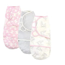 Baby Vision - Touched by Nature Baby Organic Cotton Swaddle Wraps, Bird, 0/3M Image 1