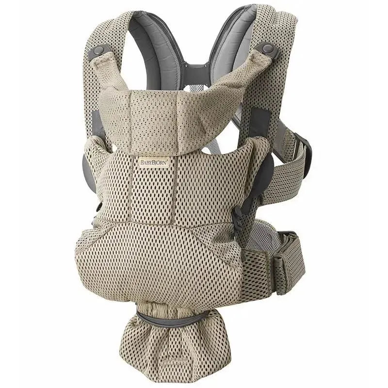 Babybjorn - 3D Mesh Baby Carrier Free, Grey Beige Image 1