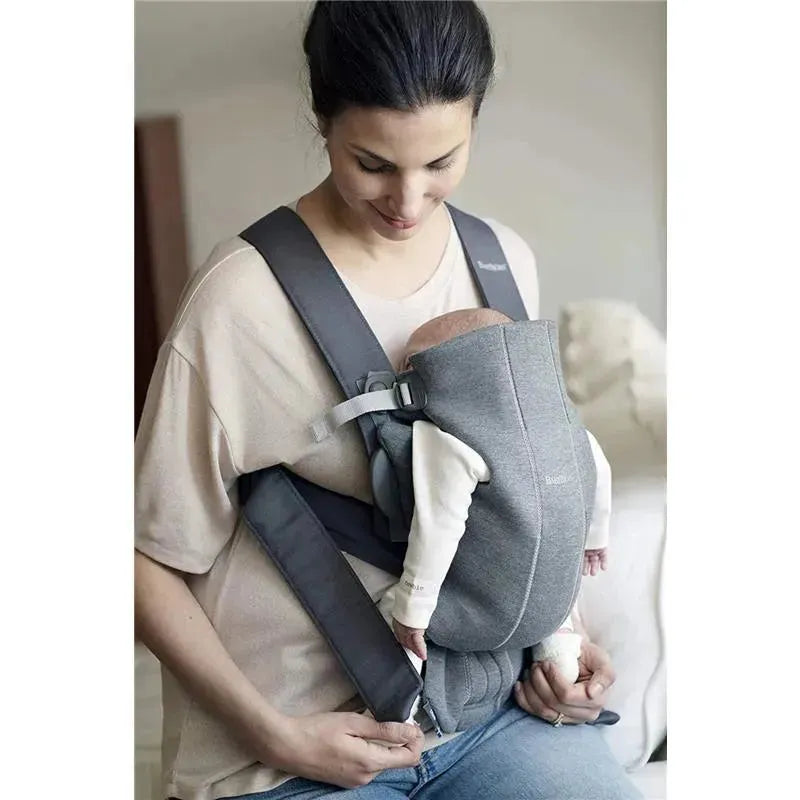 BabyBjorn - Baby Carrier Mini 3D Jersey, Dark Gray Image 4