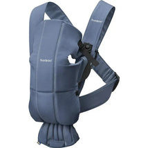 Babybjorn - Baby Carrier Mini Cotton, Vintage Indigo Image 1