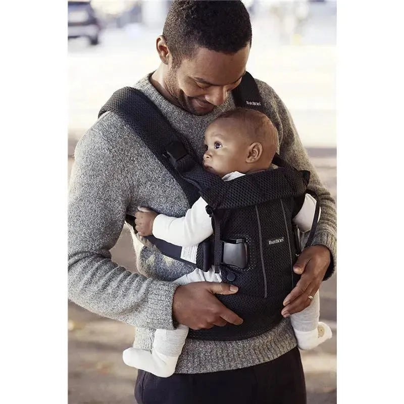 BabyBjorn- Baby Carrier One Air 3D Mesh, Black Image 2