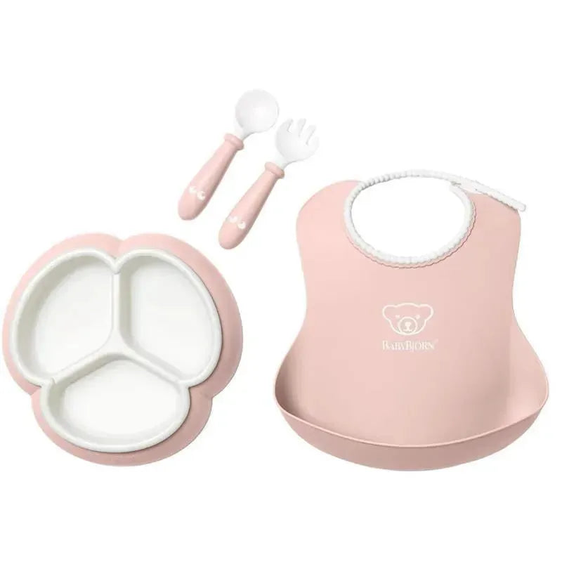 BabyBjorn - 4Pk Mealtime Set, Powder Pink Image 1