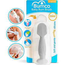 BabyBum Mini Diaper Cream Brush with Case, Grey Image 1
