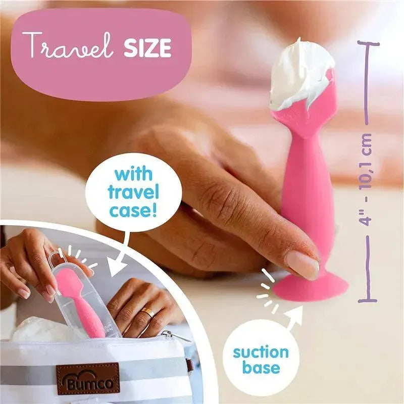 Baby Bum - Mini Brush Diaper Ointment Applicator Pink Image 3