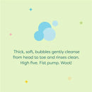 Babyganics Bubble Bath, 12 oz Image 5