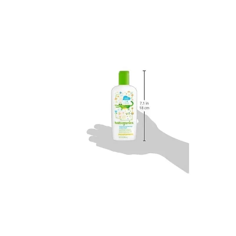 Babyganics Cream Baby Body Wash,8oz Image 8
