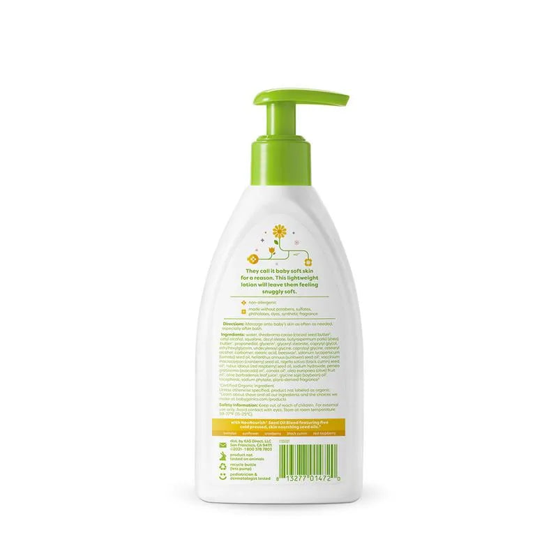 Babyganics - Daily Lotion Chamomile Verbena, 9oz Image 2