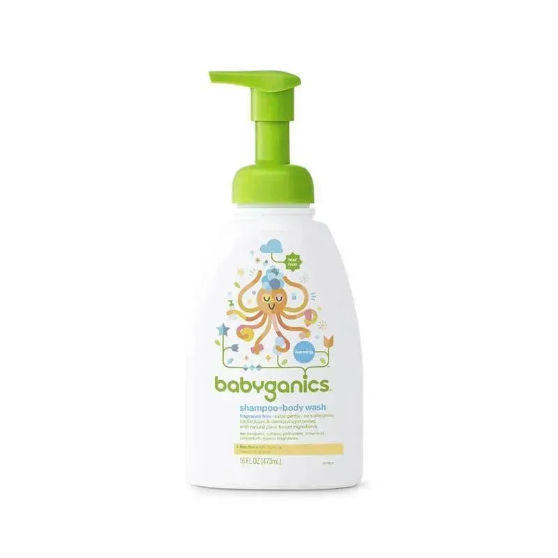 Babyganics - Shampoo + Body Wash 16Oz Image 1