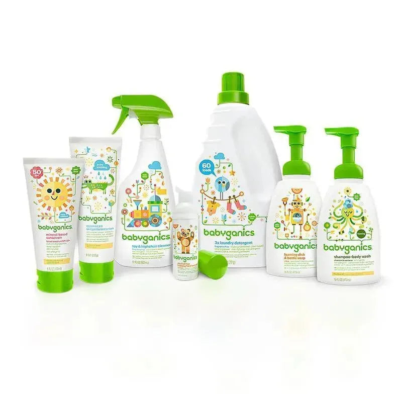 Babyganics - Shampoo + Body Wash 16Oz Image 2