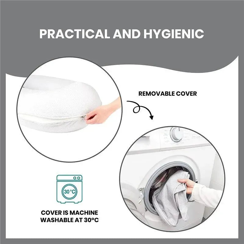 Babymoov - B.Love U-Shape Pregnancy Pillow, Mineral Grey Image 3