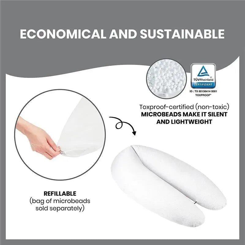 Babymoov - B.Love U-Shape Pregnancy Pillow, Mineral Grey Image 4