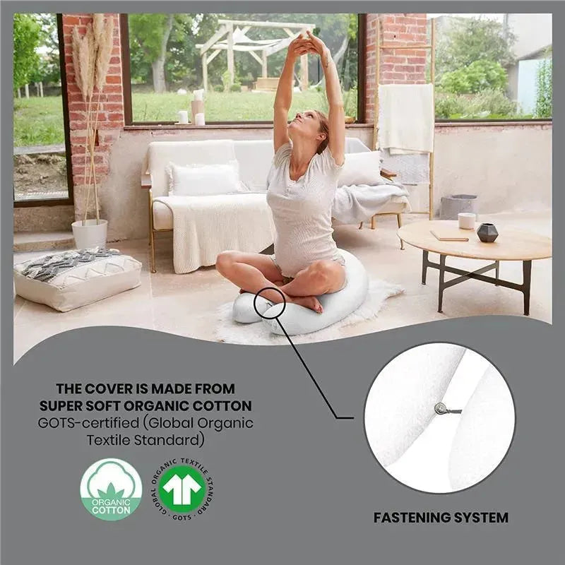 Babymoov - B.Love U-Shape Pregnancy Pillow, Mineral Grey Image 5