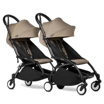 Babyzen Yoyo Double Stroller Bundle - Taupe | Black Image 1