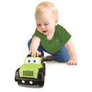 BB Junior Play & Go Jeep Funny Friend Jeep Wrangler, 1-Pack, Green Image 5