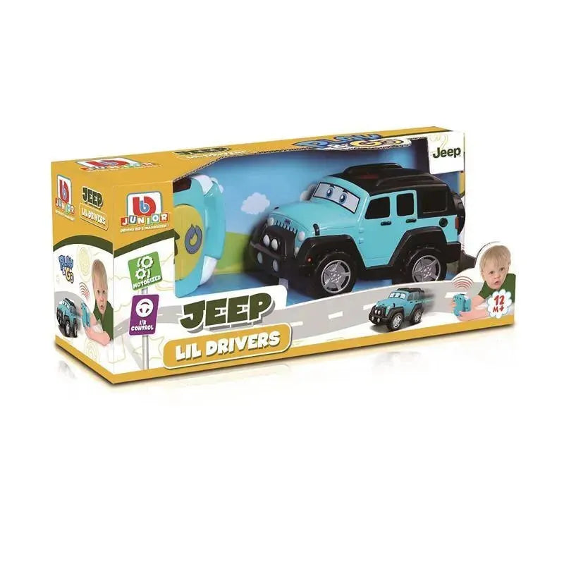 BB Junior Play & Go Jeep Lil Drivers, Jeep Wrangler Unlimited, 1-Pack, Blue Image 7