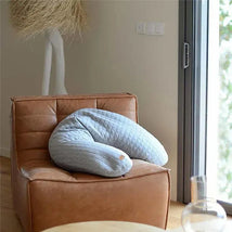 Beaba - Big Flopsy Pregnancy & Nursing Pillow, Heather Grey Image 3
