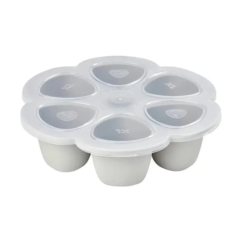 Beaba - Multiportions Silicone Baby Food Storage Container, Cloud Image 2