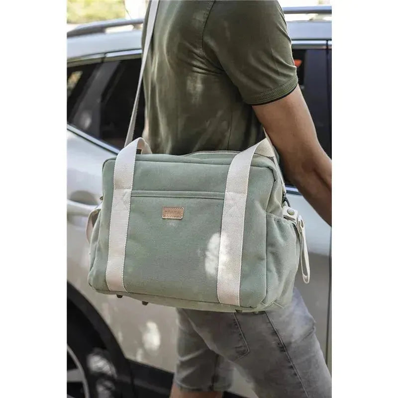 Beaba - Paris Diaper Bag, Large Capacity, Sage Image 6