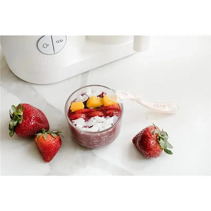 Beaba - Self-Feeding Silicone Spoon, Pink Image 3