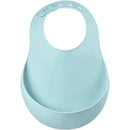 Beaba - Silicone Baby Bibs, Cloud/Rain Image 3