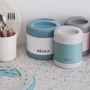 Beaba - 10Oz Stainless Steel Insulated Food Jar, Eucalyptus Image 5