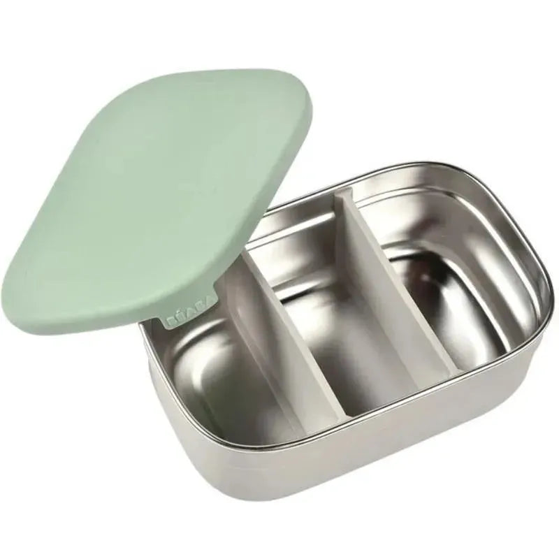 Beaba - Stainless Steel Lunch Box, Sage Image 1