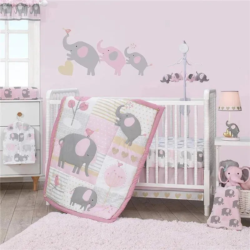 Bedtime Originals Eloise Wall Decals, Pink/Grey Image 3