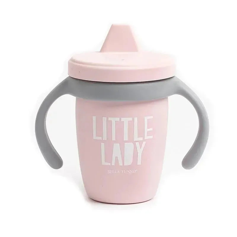 Bella Tunno - Little Lady Happy Sippy Cup, Light Pink Image 1