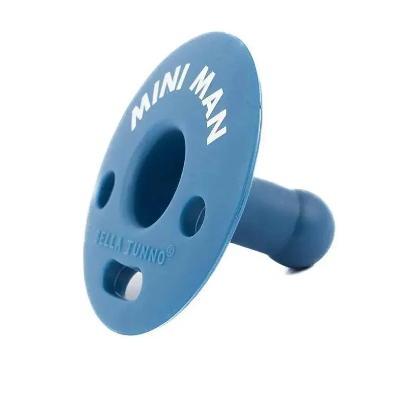 Bella Tunno - Mini Man Pacifier, Navy Image 4