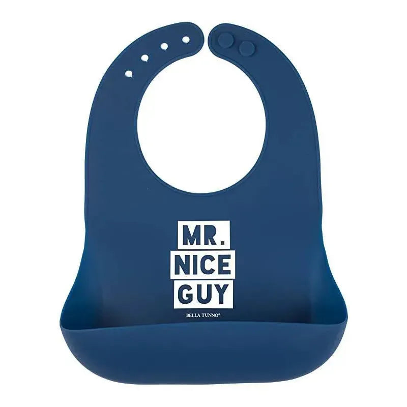 Bella Tunno - Mr Nice Guy Wonder Bib, Blue Image 1