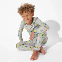 Bellabu Bear - Toddler Batman Bamboo Kids Pajamas Image 2