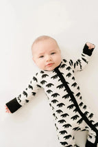 Black Bear Bamboo Sleeper - MacroBaby