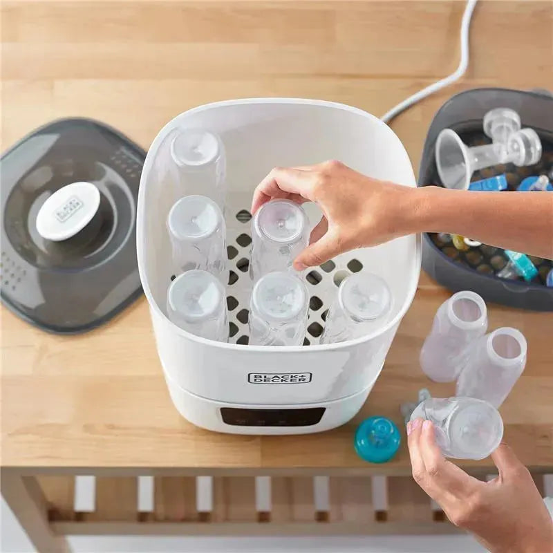 Black + Decker - Bottle Sterilizer with Steam Sterilization Image 8