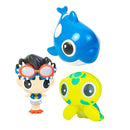Bling 2o Boys Diver Bling Buddiez Water Play 3-Pack Set, Assorted Colors Image 1
